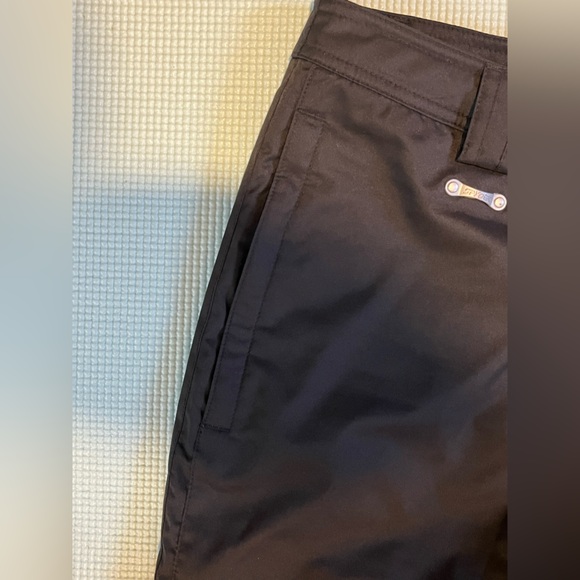Spyder Women’s Black Ski Snowboard Pants size 10 - Picture 3 of 11